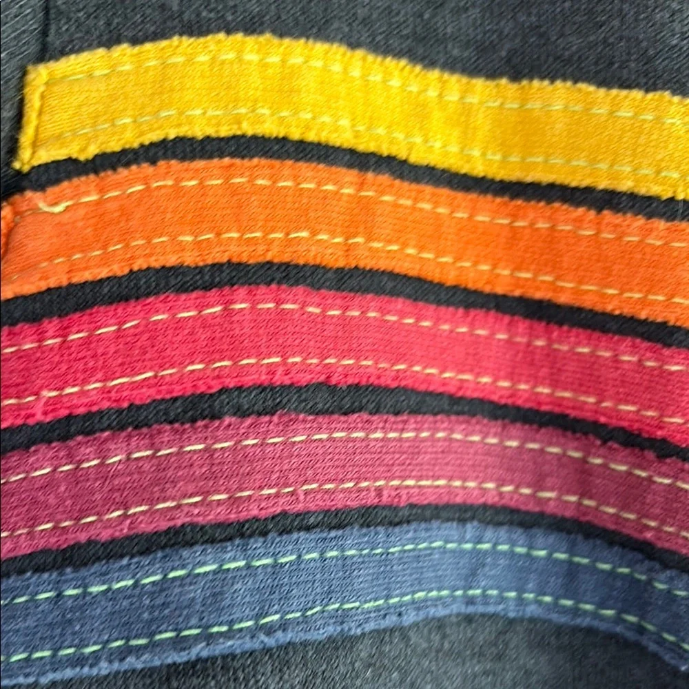 Girls Aviator Nation 5-stripe jacket - Picture 3 of 3